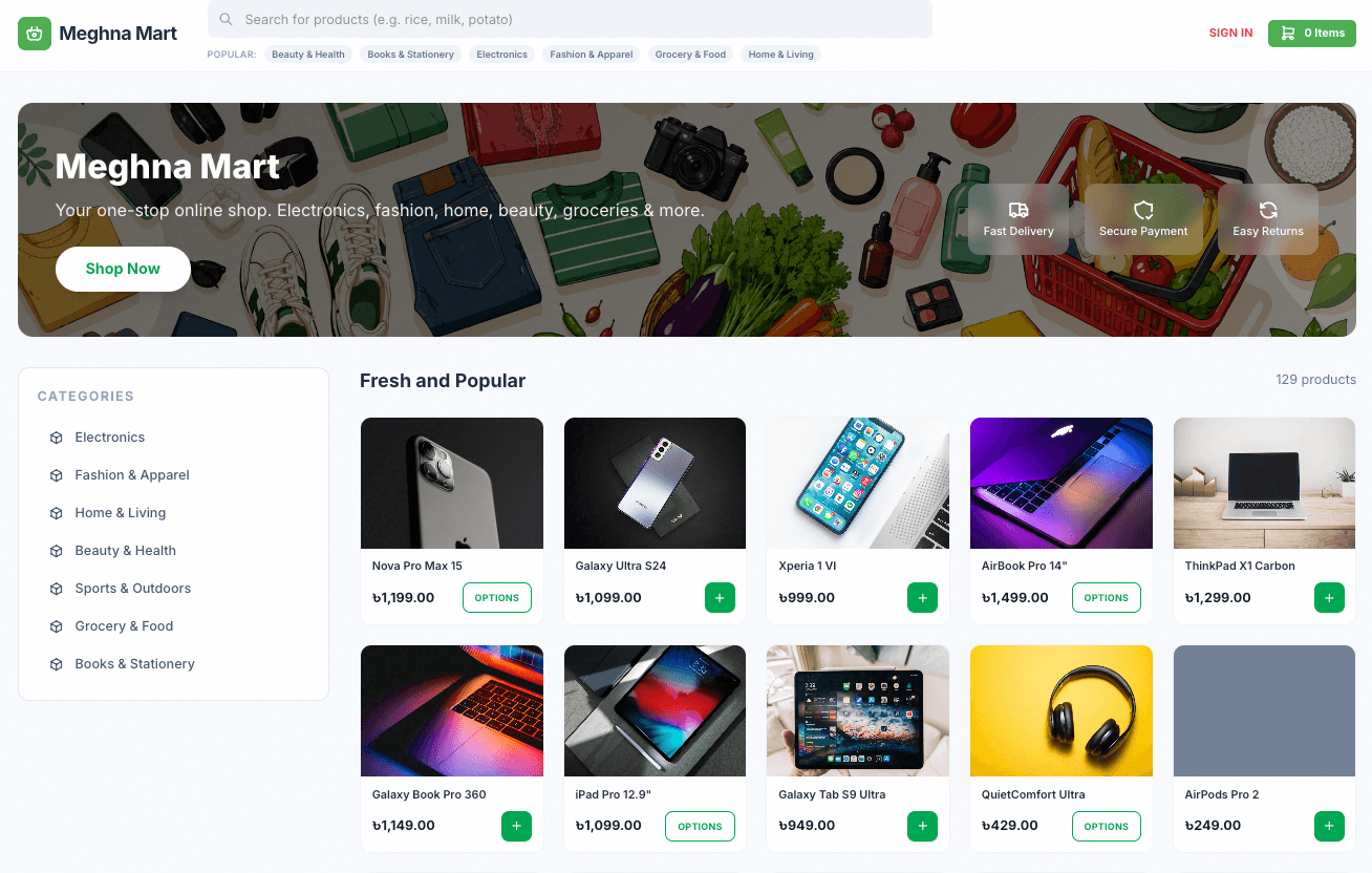LitePOS screenshot