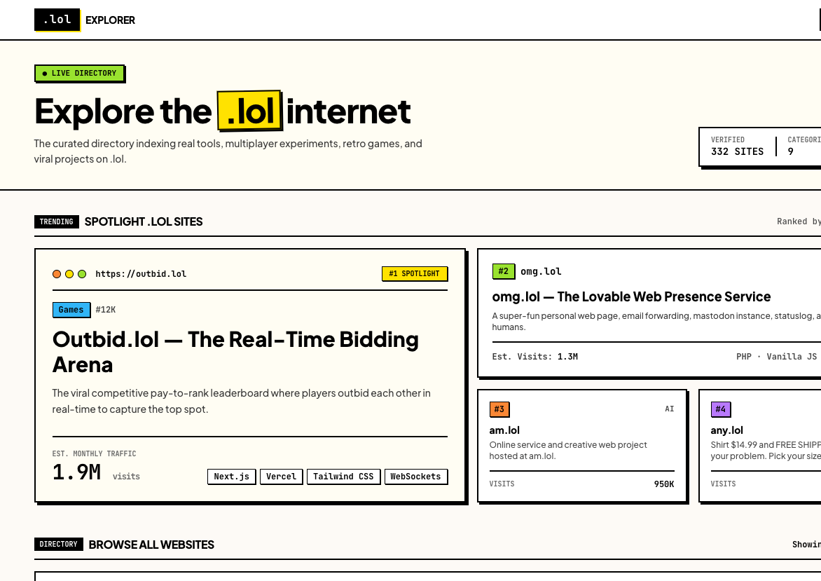 .lol directory