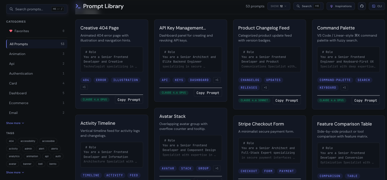 Prompts Library